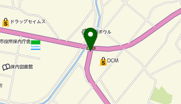 大洲八幡浜自動車道 保内IC 上り 入口の地図画像