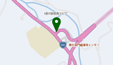 中津日田道路 青の洞門・羅漢寺IC 上り 入口の地図画像