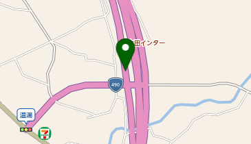 小郡萩道路 大田IC 下り 入口の地図画像