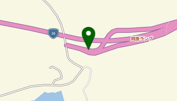 第二阪和国道 貝掛 上り 入口の地図画像