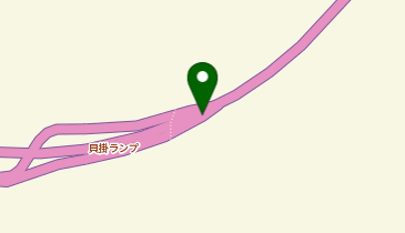 第二阪和国道 貝掛 下り 出口の地図画像