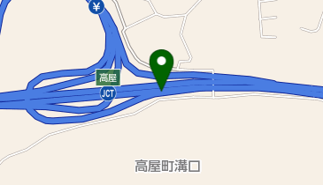 山陽自動車道 高屋IC 下り 出口の地図画像