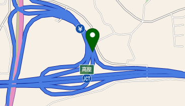 山陽自動車道 高屋IC 下り 入口の地図画像