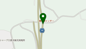 広島中央フライトロード 棲真寺IC 上り 入口の地図画像