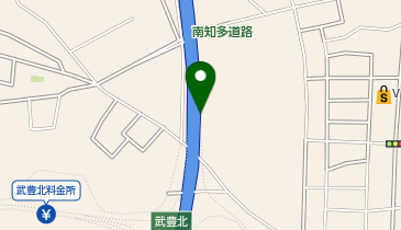 南知多道路 武豊北IC 下り 出口の地図画像