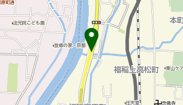 稲荷山トンネル 鴨川東IC 下り 入口の地図画像