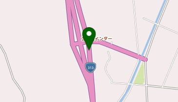 北条湯原道路 北栄南IC 上り 入口の地図画像