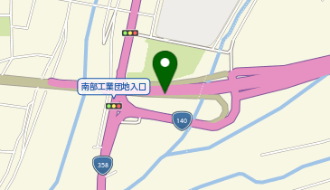 新山梨環状道路 西下条 上り 入口の地図画像