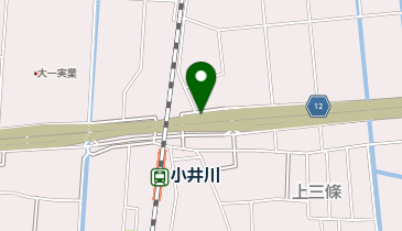 新山梨環状道路 玉穂西 下り 出口の地図画像