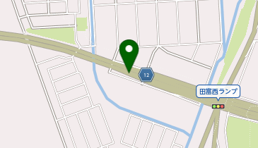 新山梨環状道路 田富西 上り 入口の地図画像