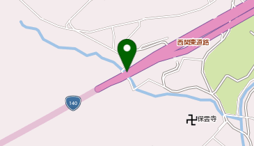 西関東連絡道路 鎮目 上り 出口の地図画像