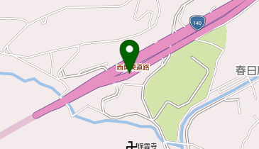 西関東連絡道路 鎮目 下り 入口の地図画像