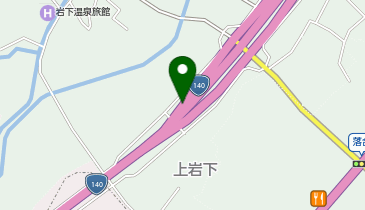 西関東連絡道路 上岩下 上り 出口の地図画像