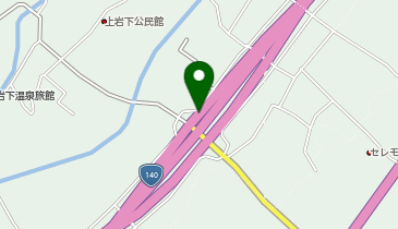 西関東連絡道路 上岩下 上り 入口の地図画像