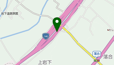 西関東連絡道路 上岩下 下り 入口の地図画像