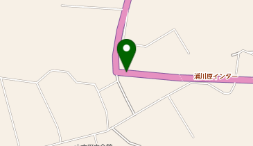 上越魚沼地域振興快速道路 浦川原IC 下り 入口の地図画像