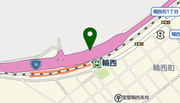 室蘭新道 仲町出入口 上り 入口の地図画像