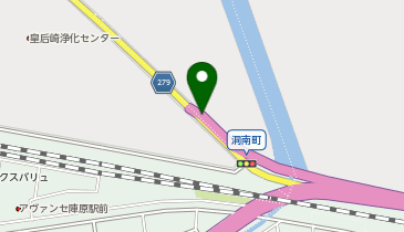 黒崎バイパス 皇后崎 上り 入口の地図画像