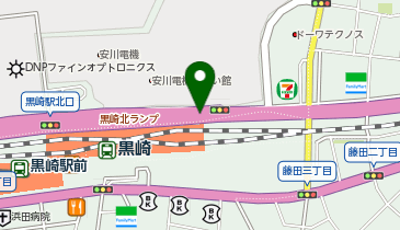 黒崎バイパス 黒崎北 下り 入口の地図画像