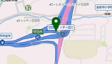 西広島バイパス 廿日市IC 下り 入口の地図画像