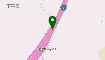 西広島バイパス 速谷 下り 出口の地図画像