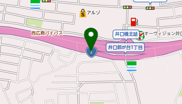 西広島バイパス 井口 下り 入口の地図画像