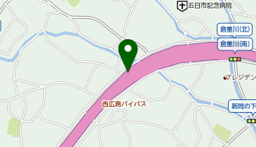 西広島バイパス 五日市西 上り 出口の地図画像