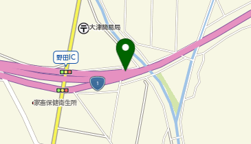 藤枝バイパス 野田IC 上り 入口の地図画像