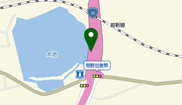 姫路西バイパス 相野出屋敷 下り 入口の地図画像