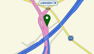 姫路西バイパス 相野 上り 入口の地図画像