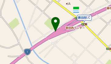 藤枝バイパス 藪田西IC 上り 出口の地図画像