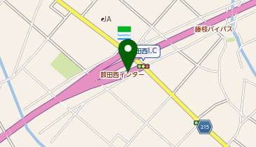 藤枝バイパス 藪田西IC 下り 入口の地図画像