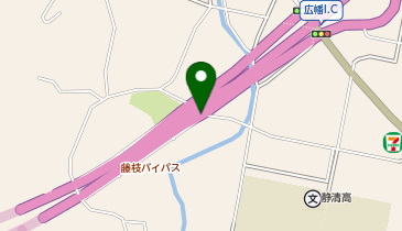 藤枝バイパス 広幡IC 下り 入口の地図画像