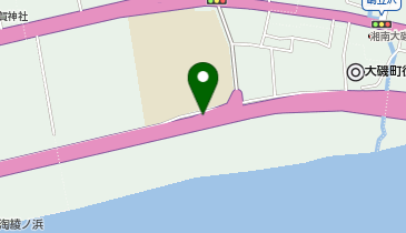 西湘バイパス 大磯東出入口 上り 出口の地図画像