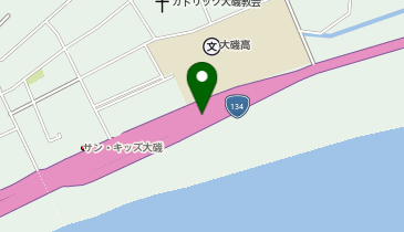 西湘バイパス 大磯東IC 下り 入口の地図画像