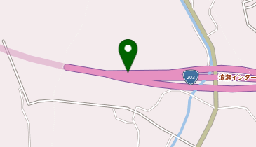 厳木バイパス 浪瀬IC 上り 出口の地図画像