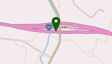 厳木バイパス 浪瀬IC 下り 入口の地図画像