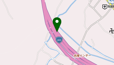 厳木バイパス 岩屋IC 上り 出口の地図画像