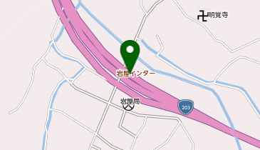 厳木バイパス 岩屋IC 上り 入口の地図画像