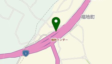 尾道バイパス 福地IC 上り 入口の地図画像