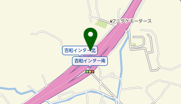 尾道バイパス 吉和IC 上り 入口の地図画像