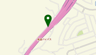 尾道バイパス 平原IC 上り 出口の地図画像