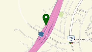 尾道バイパス 平原IC 上り 入口の地図画像