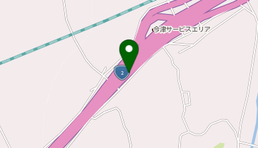 松永道路 今津 下り 入口の地図画像