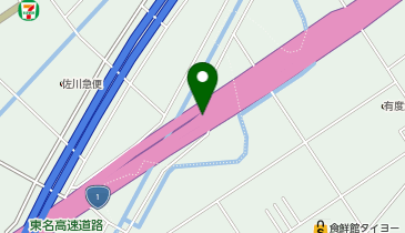 静清バイパス 長崎IC 上り 出口の地図画像