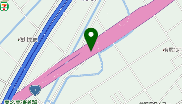 静清バイパス 長崎IC 下り 入口の地図画像