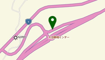 山陰自動車道 大田静間IC 上り 入口の地図画像