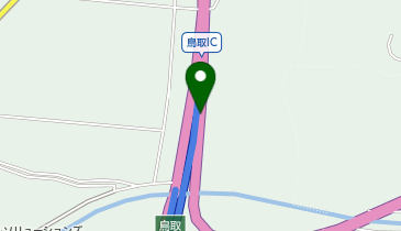 山陰自動車道 鳥取IC 上り 出口の地図画像
