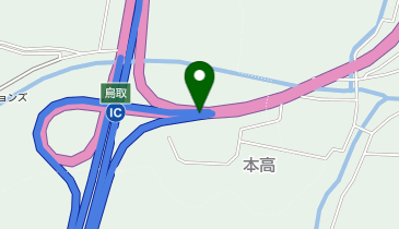 山陰自動車道 鳥取IC 下り 入口の地図画像
