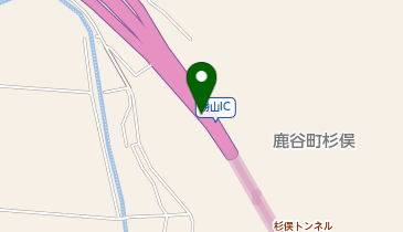 中部縦貫自動車道 勝山IC 下り 出口の地図画像